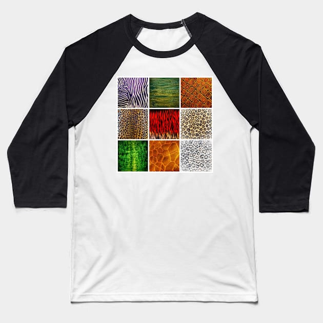 Wildlife Skins Series Baseball T-Shirt by Matt Starr Fine Art